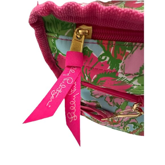 Lilly Pulitzer Insulated Beach Cooler BIG FLIRT 15.5x10x12 Tropical Hibiscus NWT - Picture 8 of 10